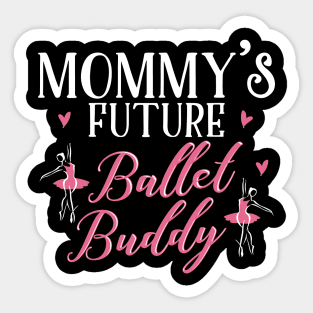 Ballet Mom Daughter Matching Gifts Sticker